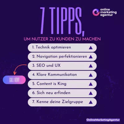 7 Tipps, um Nutzer zu Kunden zu machen